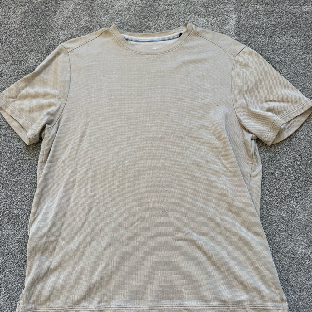 Tommy Bahama Light Tan Short Sleeve Tee